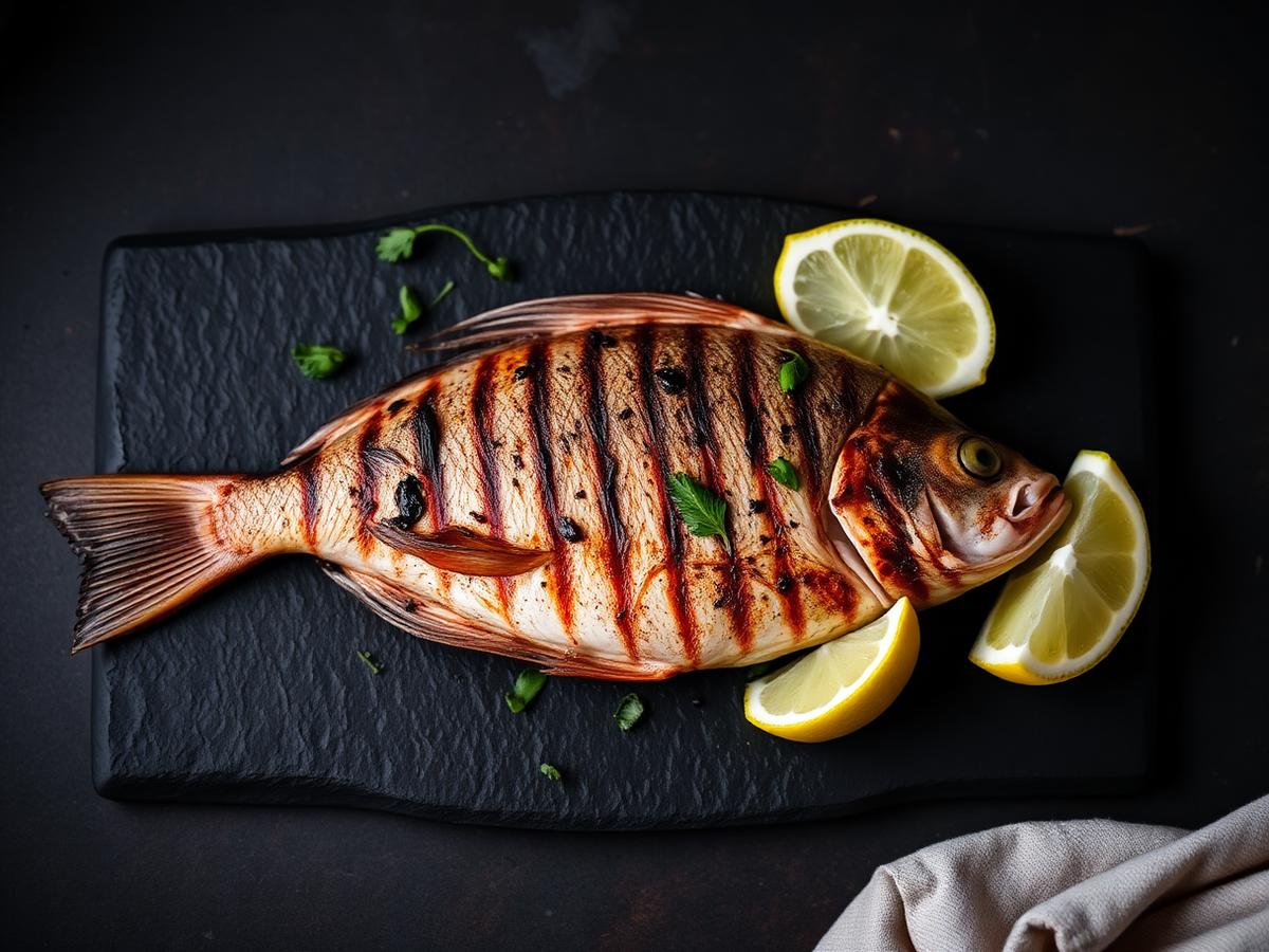 Grilled Pomfret