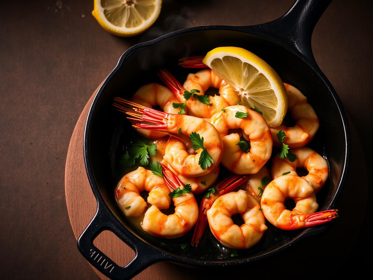 Garlic Butter Prawns